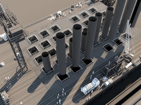 Build a bridge 3D Model