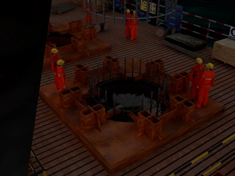 Build a bridge 3D Model