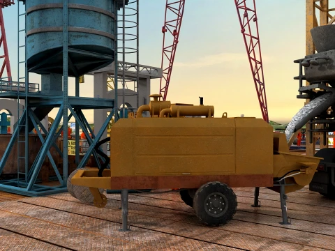Build a bridge 3D Model