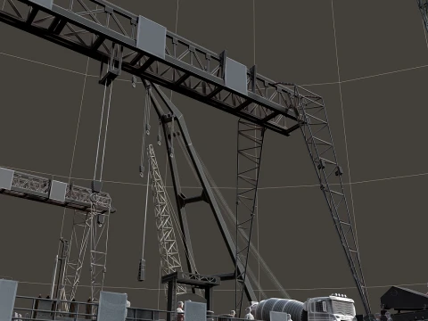 Build a bridge 3D Model