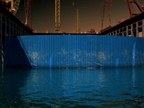 Build a bridge 3D Model