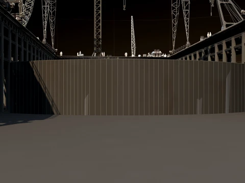 Build a bridge 3D Model