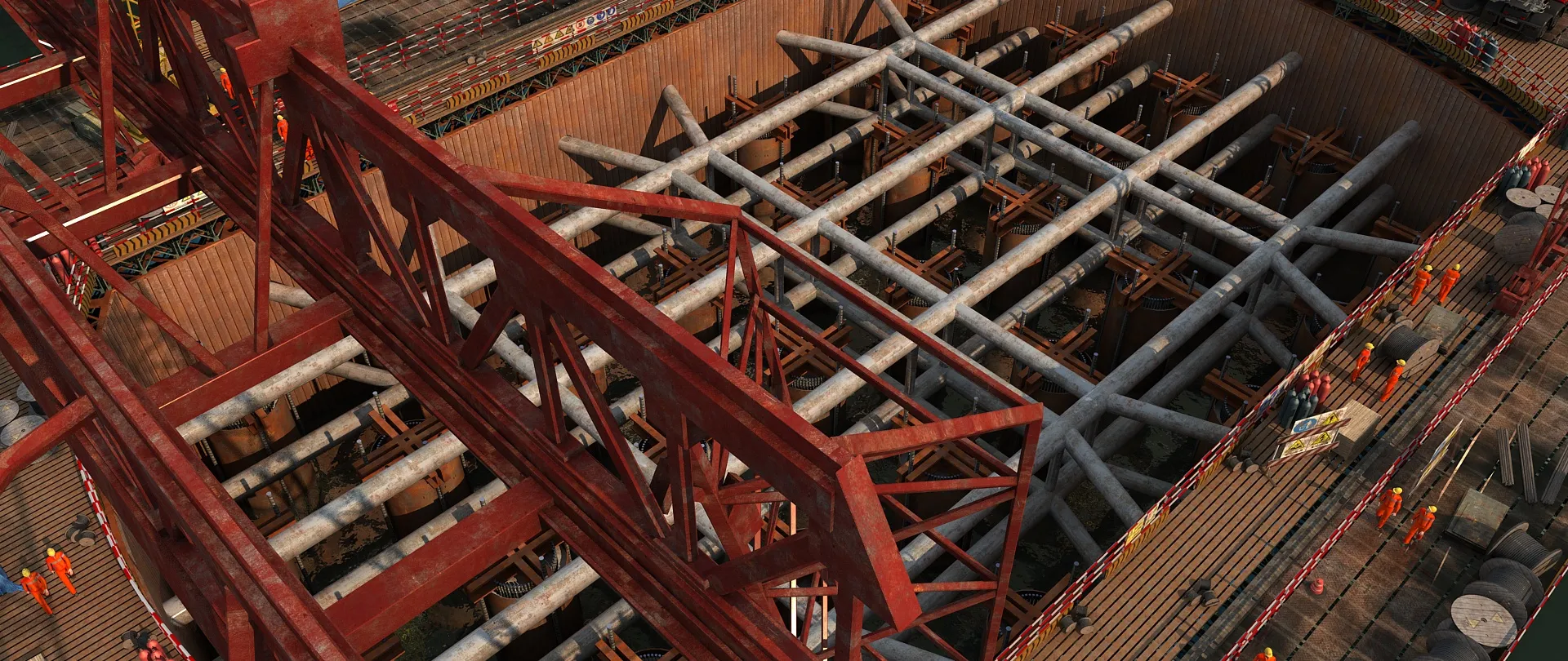 Build a bridge 3D Model .c4d .max .obj .3ds .fbx .stl .blend