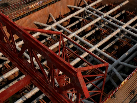 Build a bridge 3D Model