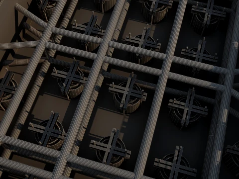 Build a bridge 3D Model