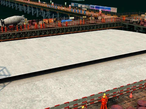Build a bridge 3D Model