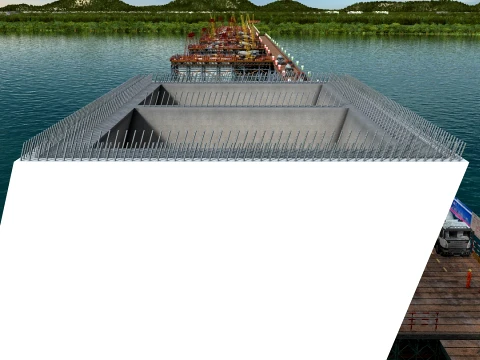 Build a bridge 3D Model