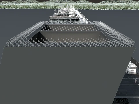 Build a bridge 3D Model