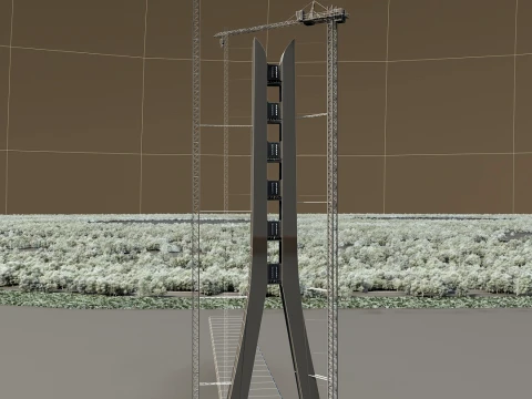 Build a bridge 3D Model