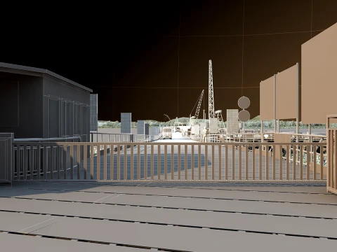 Build a bridge 3D Model