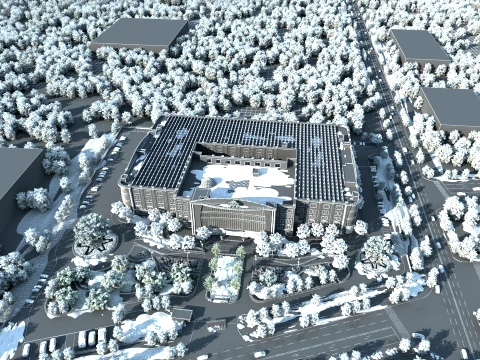 Snowscape 3D Model