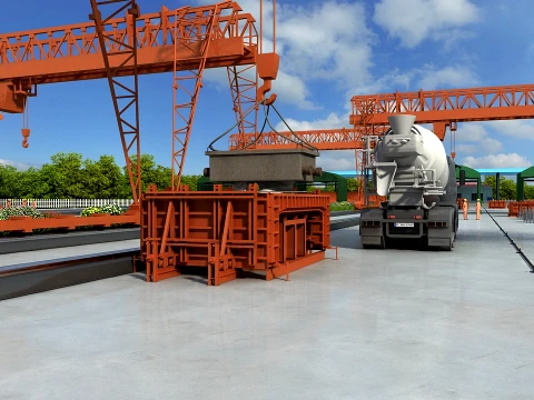 Build a bridge 3D Model