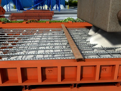 Build a bridge 3D Model