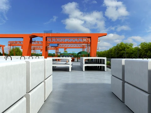 Build a bridge 3D Model