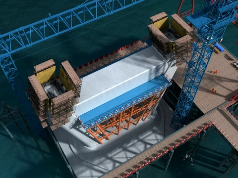 Build a bridge 3D Model