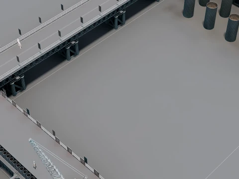 Build a bridge 3D Model