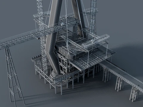 Build a bridge 3D Model