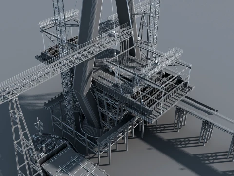 Build a bridge 3D Model