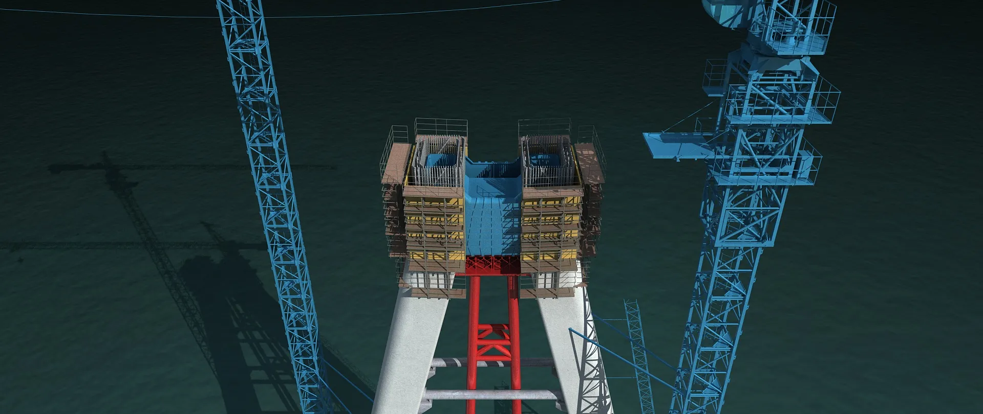 Build a bridge 3D Model .c4d .max .obj .3ds .fbx .stl .blend