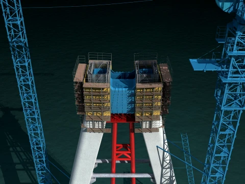 Build a bridge 3D Model