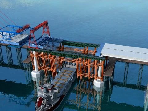 Build a bridge 3D Model