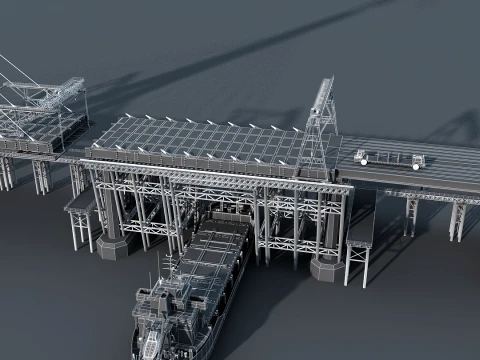 Build a bridge 3D Model
