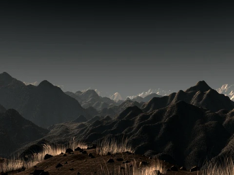 Mountain 3D Model