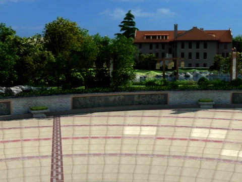 Villa 3D Model