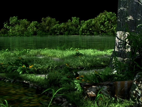 Lake 3D Model