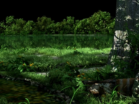 Lake 3D Model