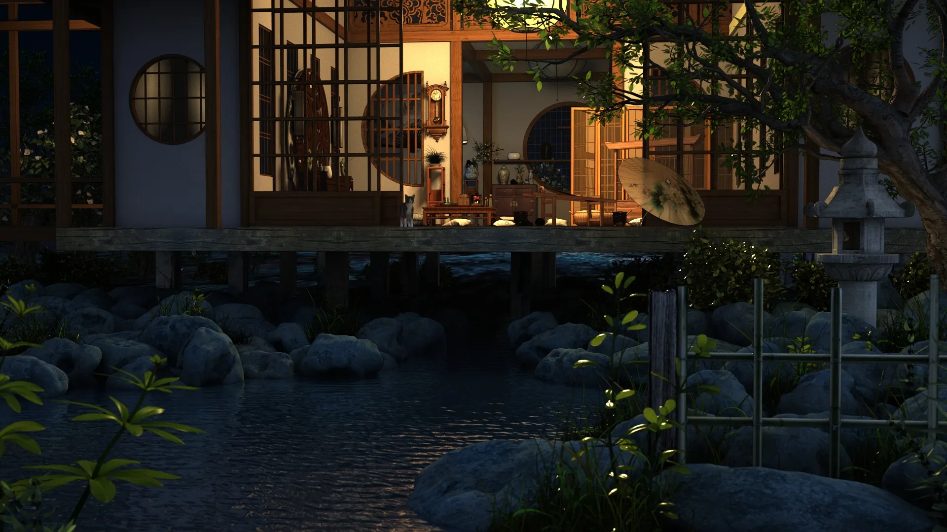 The Yard 3D Model .c4d .max .obj .3ds .fbx .stl .blend 