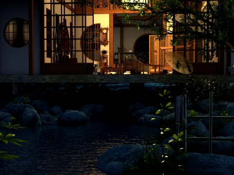 The Yard 3D Model