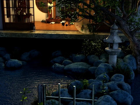 The Yard 3D Model