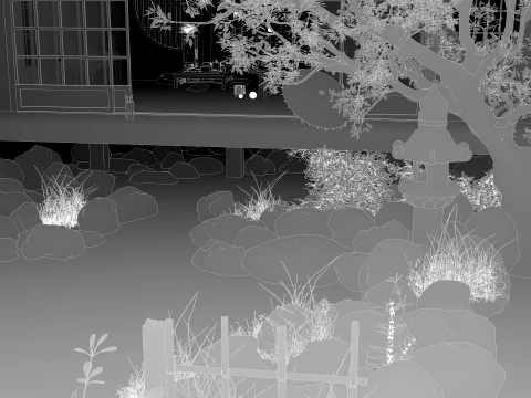 The Yard 3D Model