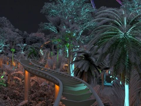 Animal Park 3D Model