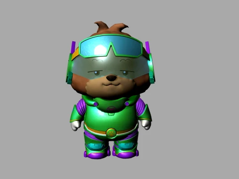 FreddyArmor 3D Model