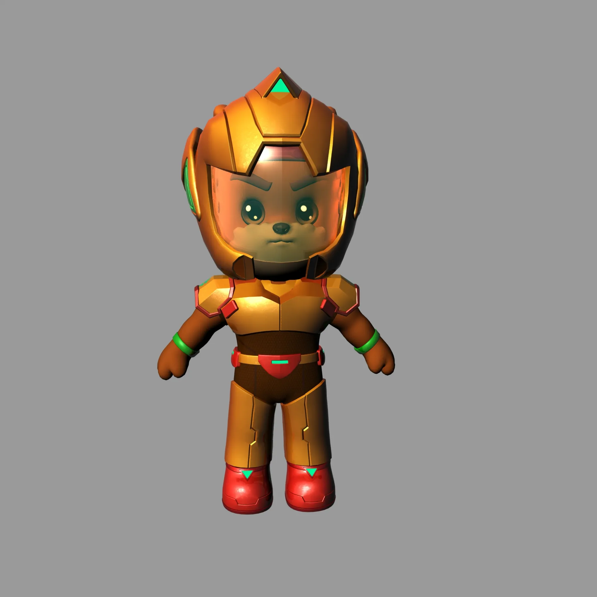 GoodyArmor 3D Model .c4d .max .obj .3ds .fbx .stl .blend