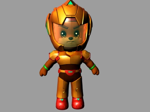 GoodyArmor 3D Model