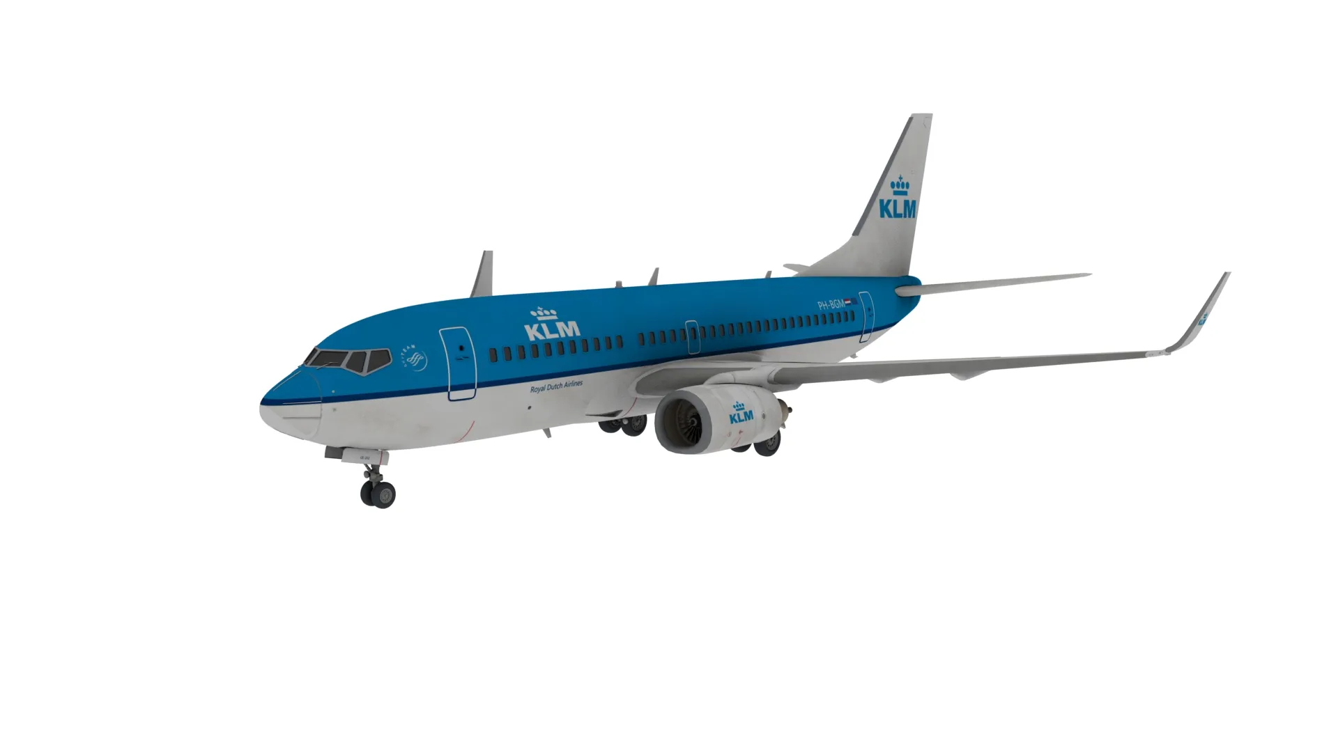 AirlinerA 3D Model .c4d .max .obj .3ds .fbx .stl .blend 