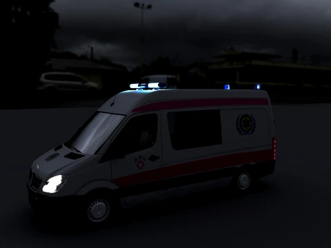Ambulance 3D Model