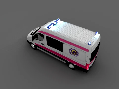 Ambulance 3D Model