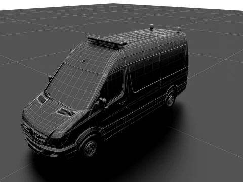 Ambulance 3D Model