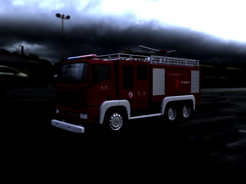 FireEngine Modelo 3D