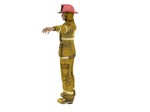 Firemen 3D Model