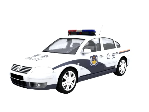 PoliceCar 3D Model