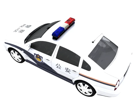 PoliceCar 3D Model