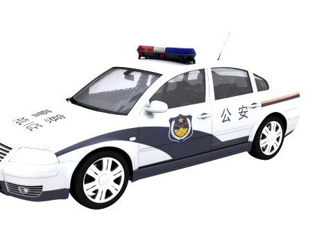 PoliceCar 3D Model