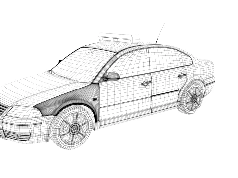 PoliceCar 3D Model