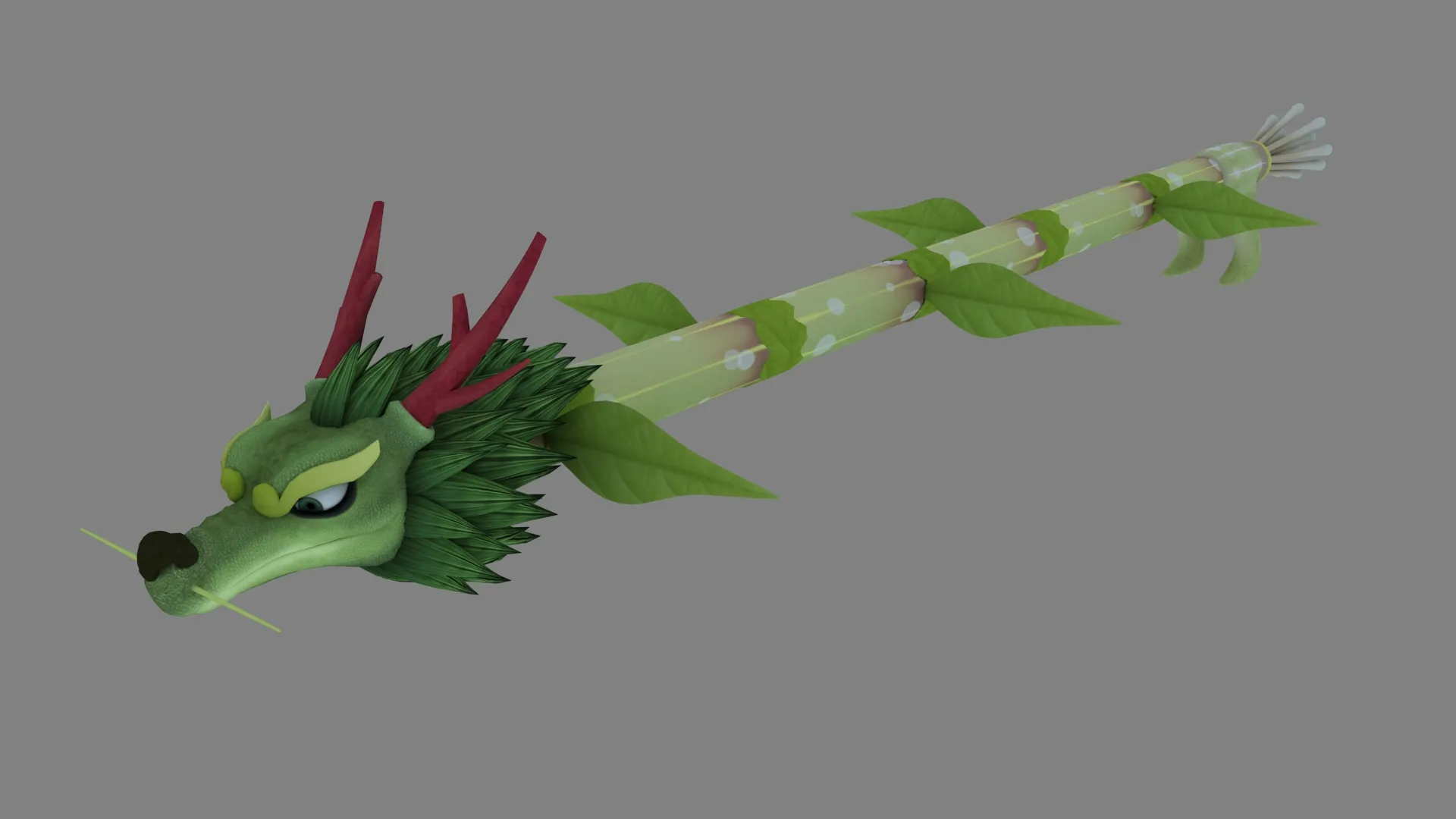Cartoon dragon 3D Model .c4d .max .obj .3ds .fbx .stl .blend 