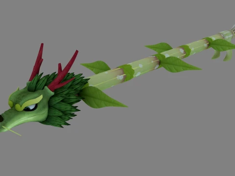 Cartoon dragon 3D Model